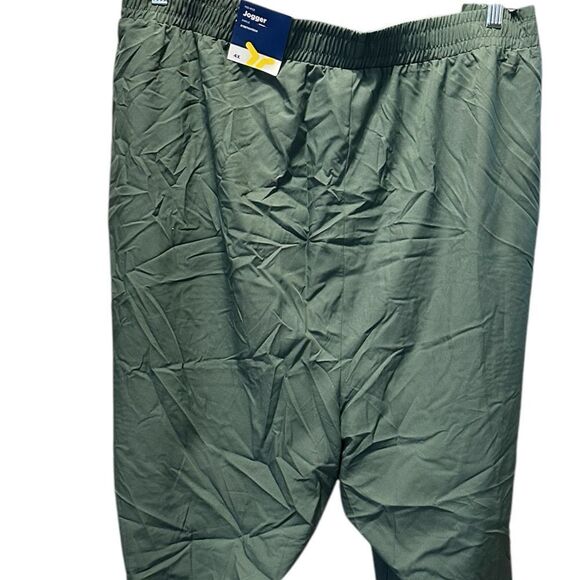 NWT Old Navy Women’s Green Mid Rise Ankle Jogger Pockets - Size 4XL - Picture 10 of 11